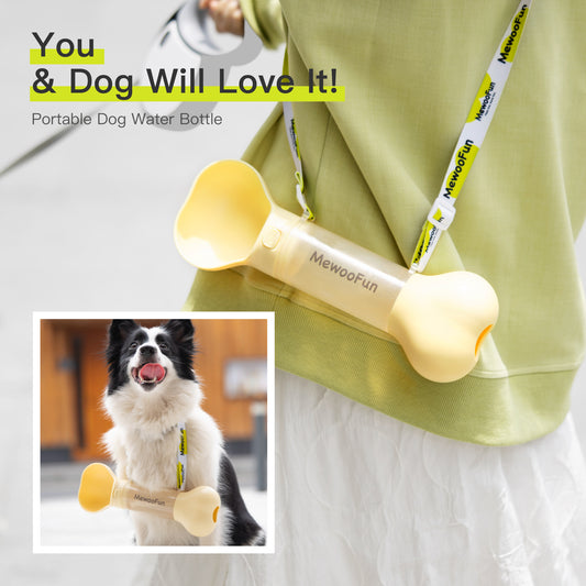 Pet Dog Water Bottle- Outdoor and Travel Drinking